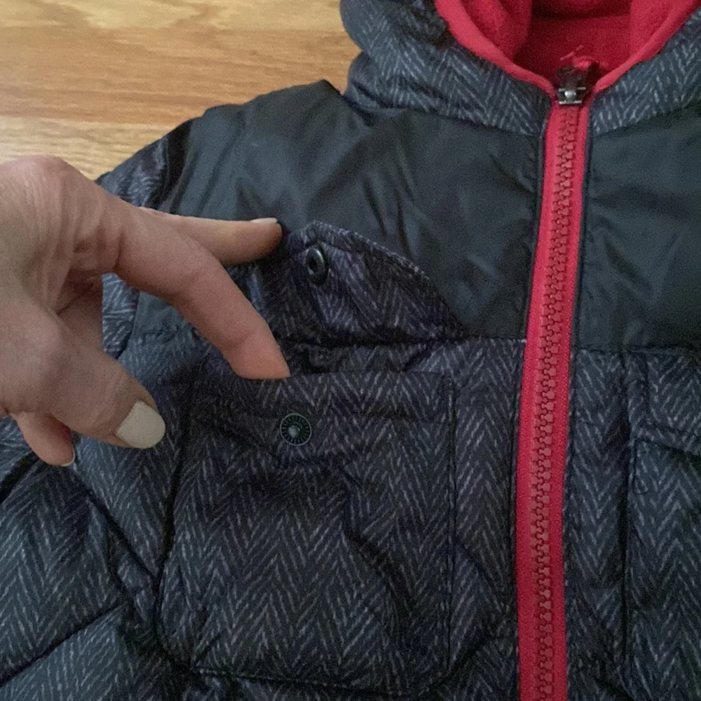 Snozu Warm Puffer Coat with Fleece Lining